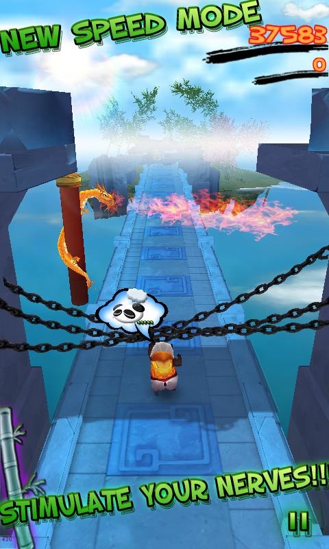 熊貓快跑高清版 Panda Run HD截圖4