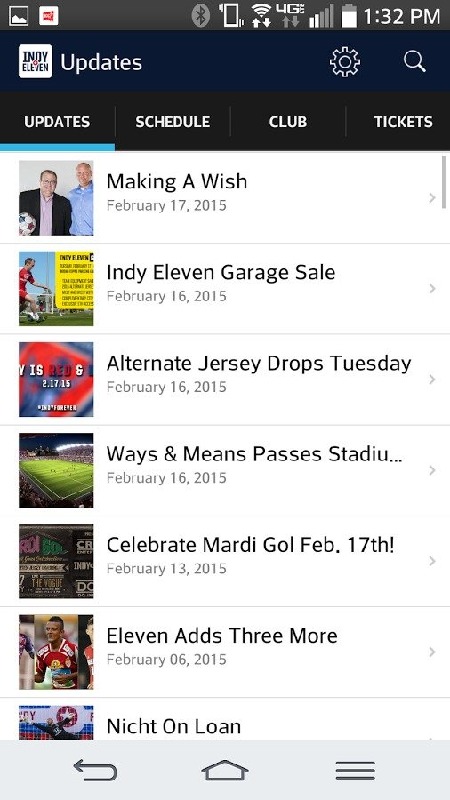 Indy Eleven - Official App截图2