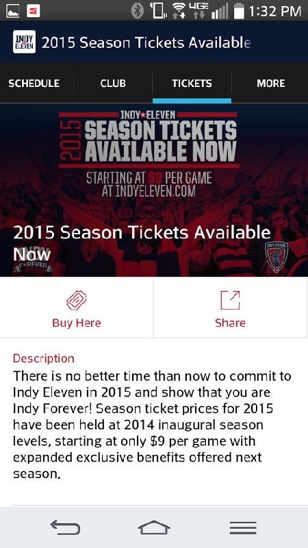 Indy Eleven - Official App截图