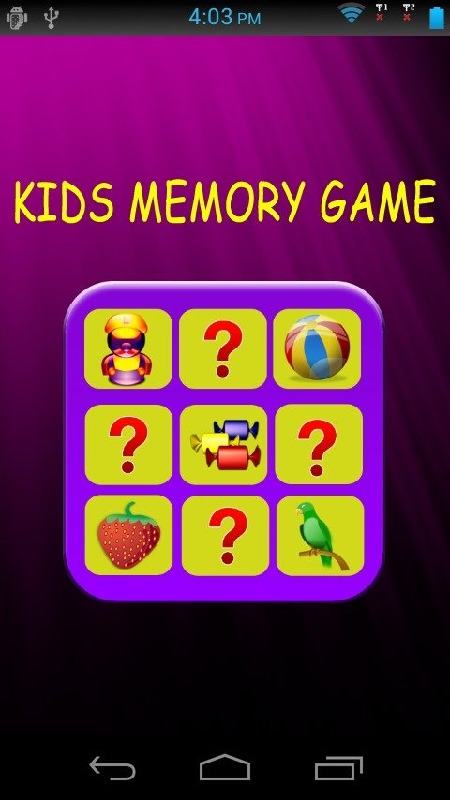 Kids Fun Memory Game截图5