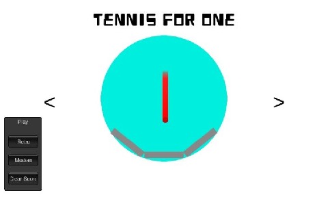 Tennis For One截圖5