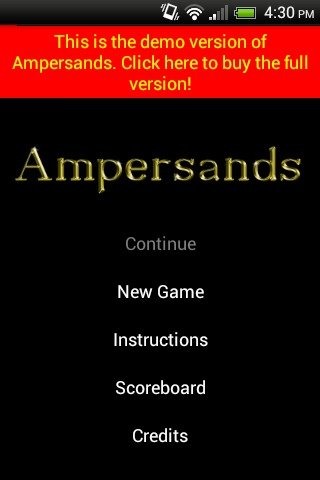 Ampersands Demo截图5