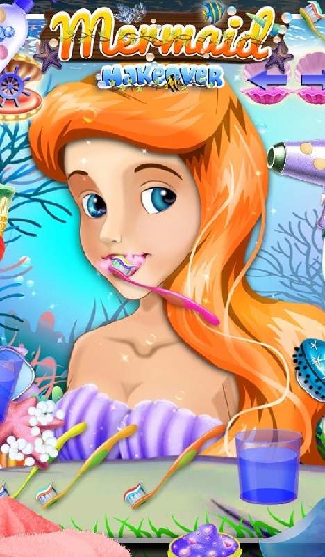 Mermaid Makeover - Girls Game截图5