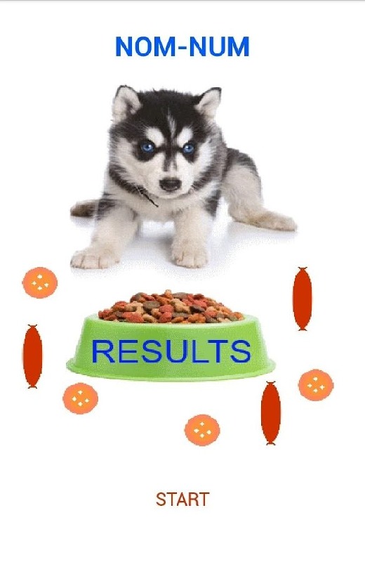 Nom-Num Husky eats sausages截图1