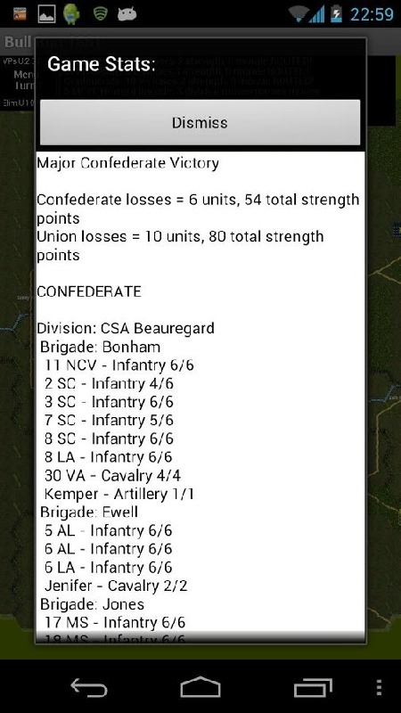 Wargame 1st Bull Run 1861截图