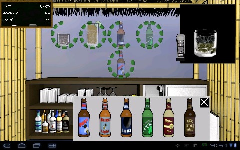 Tiki Bar: Free Bartender Game截图5