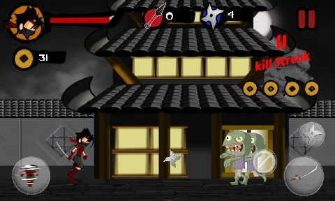 Ninja Vs Zombies截图4