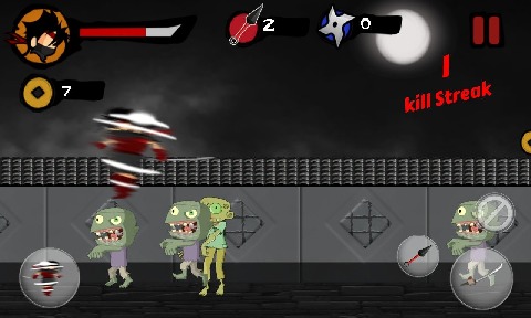 Ninja Vs Zombies截图2