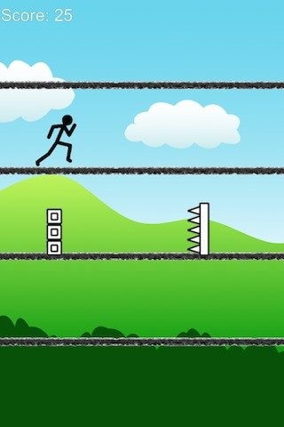 A long way stickman jump & run截图5