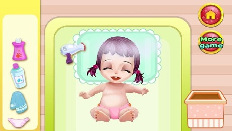 宝宝洗澡游戏截图5