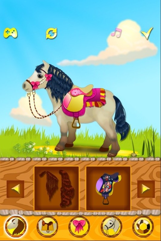 Cute Little Pony Dress Up截图5