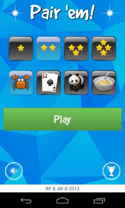 Pairs Game: A Memory Game截图5