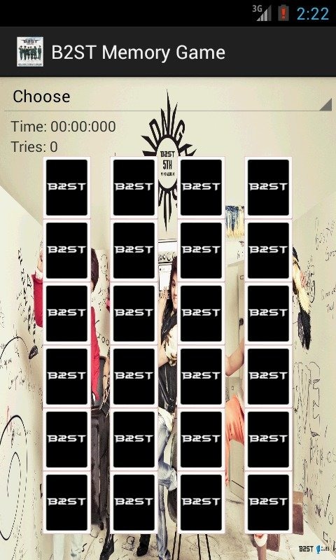 B2ST Memory Game截圖1