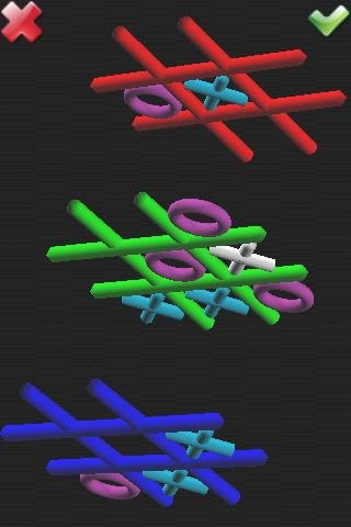 Tic Tac Toe 3D Free截图3