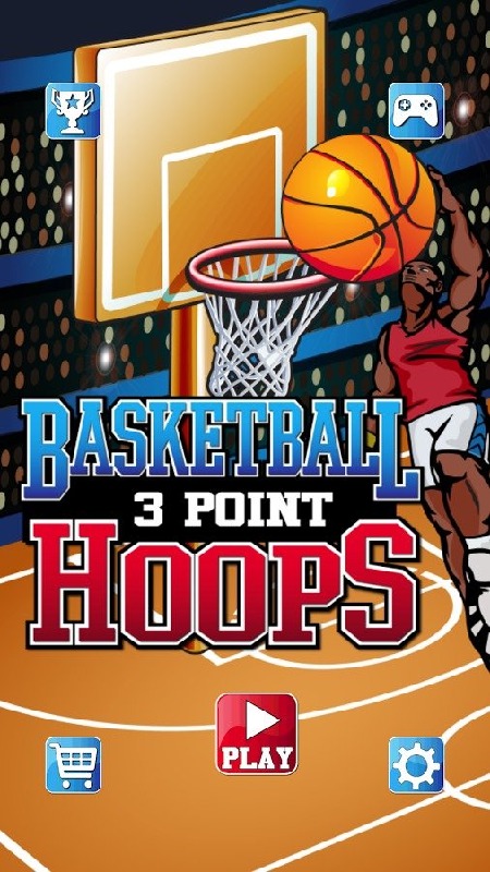 Basketball - 3 Point Hoops截图5