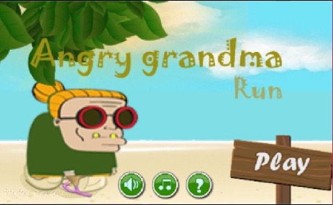 Angry Grandma Run-Running Game截图5