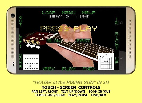 Guitar Lesson In Android 3D截图5