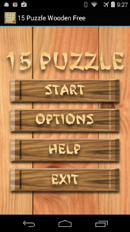 15 Puzzle Wooden Free截图5