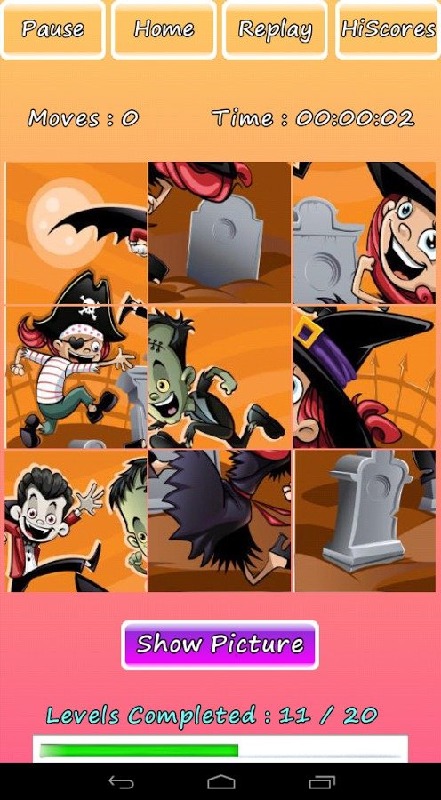 Halloween Photo Puzzle截图5