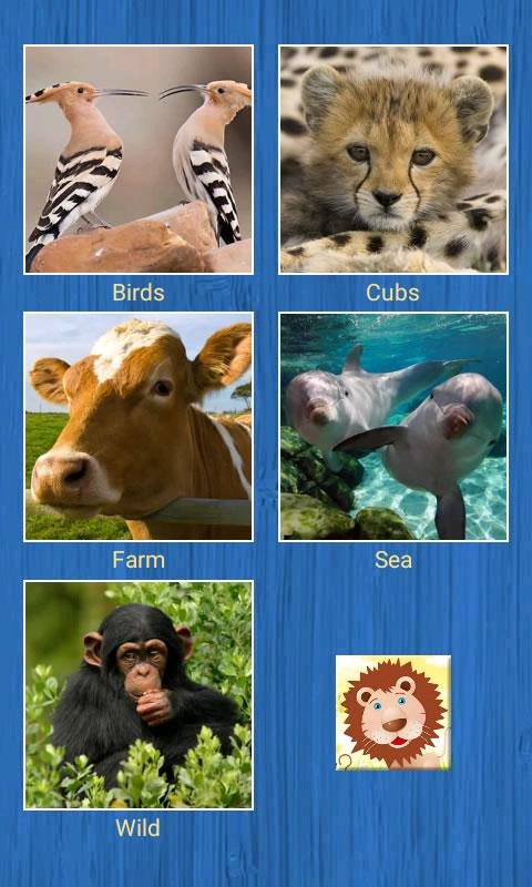 Slide Puzzle -Animals截图5