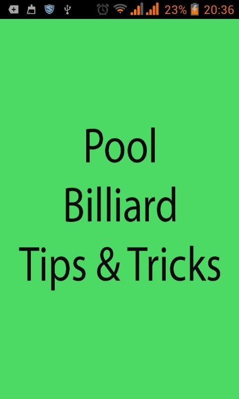 Pool Billiard Tips And Tricks截图5