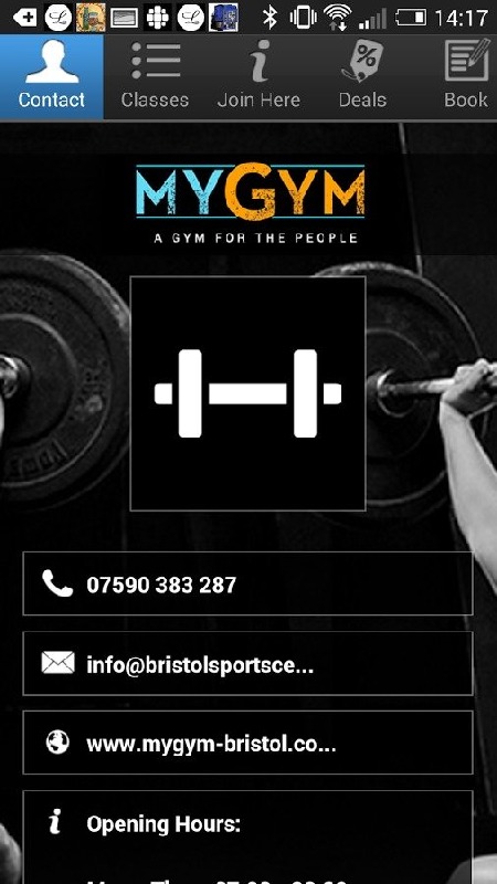 MYGYM Bristol截图4