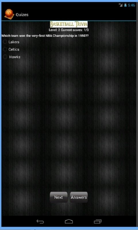 Basketball Trivia截图1