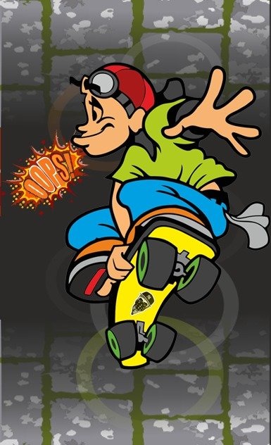 Skating Street skateboard game截图5