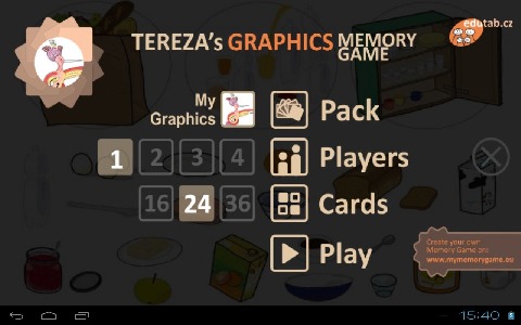 Tereza’s Graphics Memory Game截图5