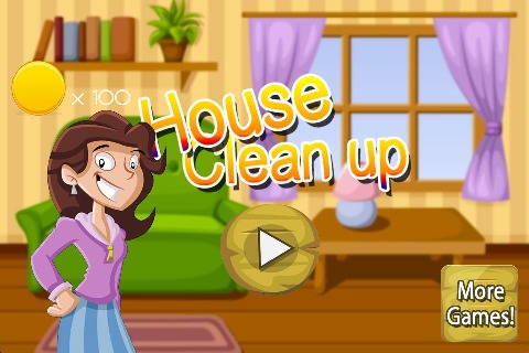 House Clean up Kids Game截图5