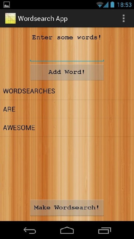 Wordsearch App截图2