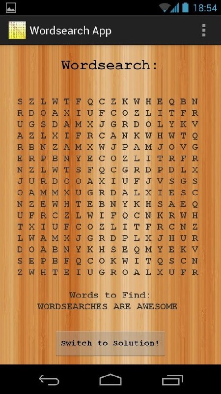 Wordsearch App截图1