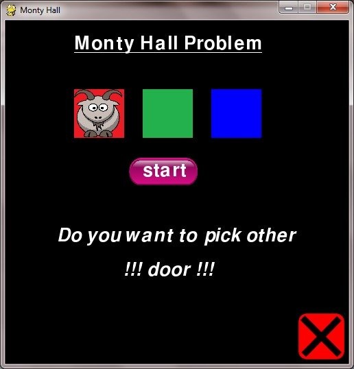 Monty Hall截图