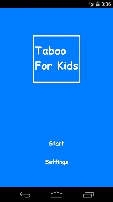 Taboo For Kids截图5