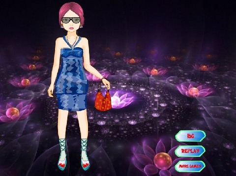 Emo Girl Dressup截图