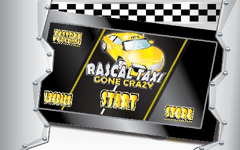 Rascal Taxi Gone Crazy Racing截图5