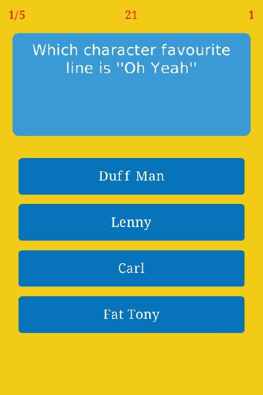 Trivia for The Simpsons截图4