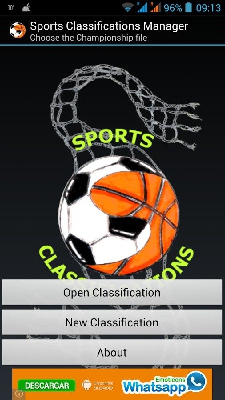 Sports Classifications Manager截图5