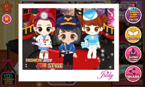 Fashion Judy : Job style截图2