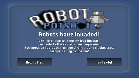 Robot PotShot Free截图3