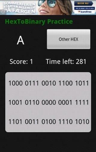 HexToBinary Practice截图1