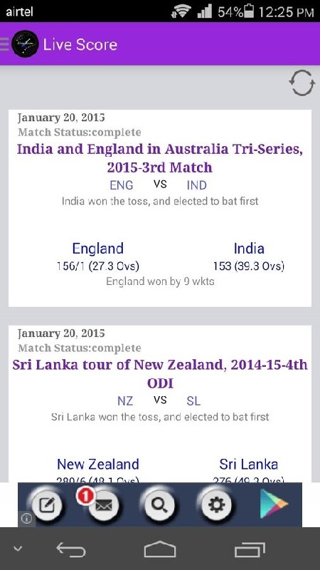 World Cup Livescore Cricket截图5