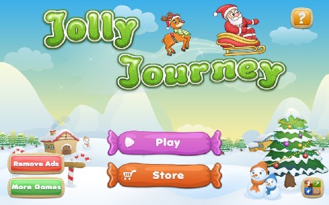 Jolly Journey Santa RacingFREE截圖5