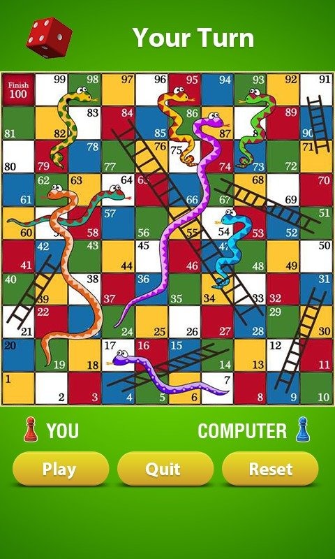 Snake ladder ludo kids game截图1