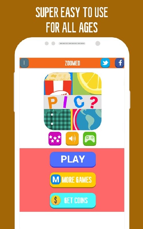Zoomed - Picture Word Game截图1