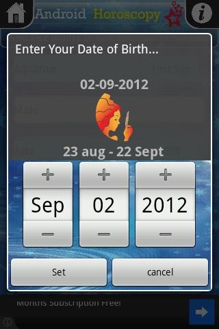 Android Horoscopy截圖4