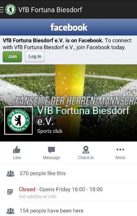 VFB Fortuna Biesdorf e.V.截图5