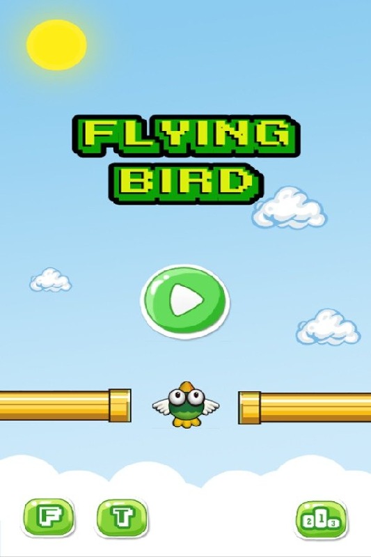 FlyingBird Dont Touch Pipe截图5