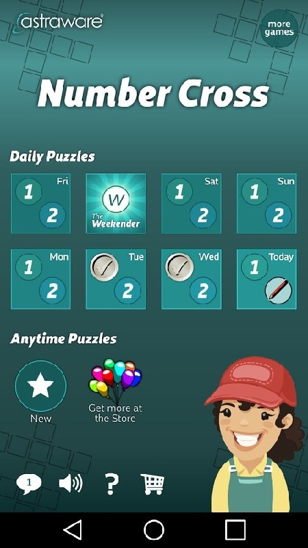 Astraware Number Cross截图5
