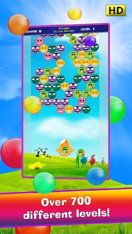 Monster Bubble Shooter HD截图5